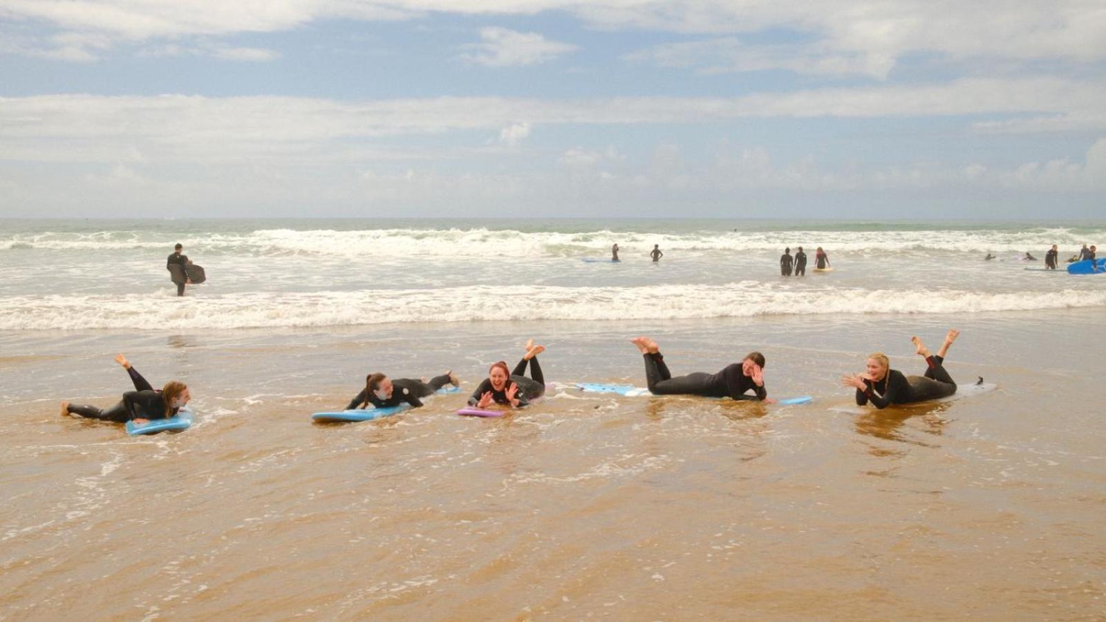 Sable Beach Surf Camp Тагазут Екстериор снимка